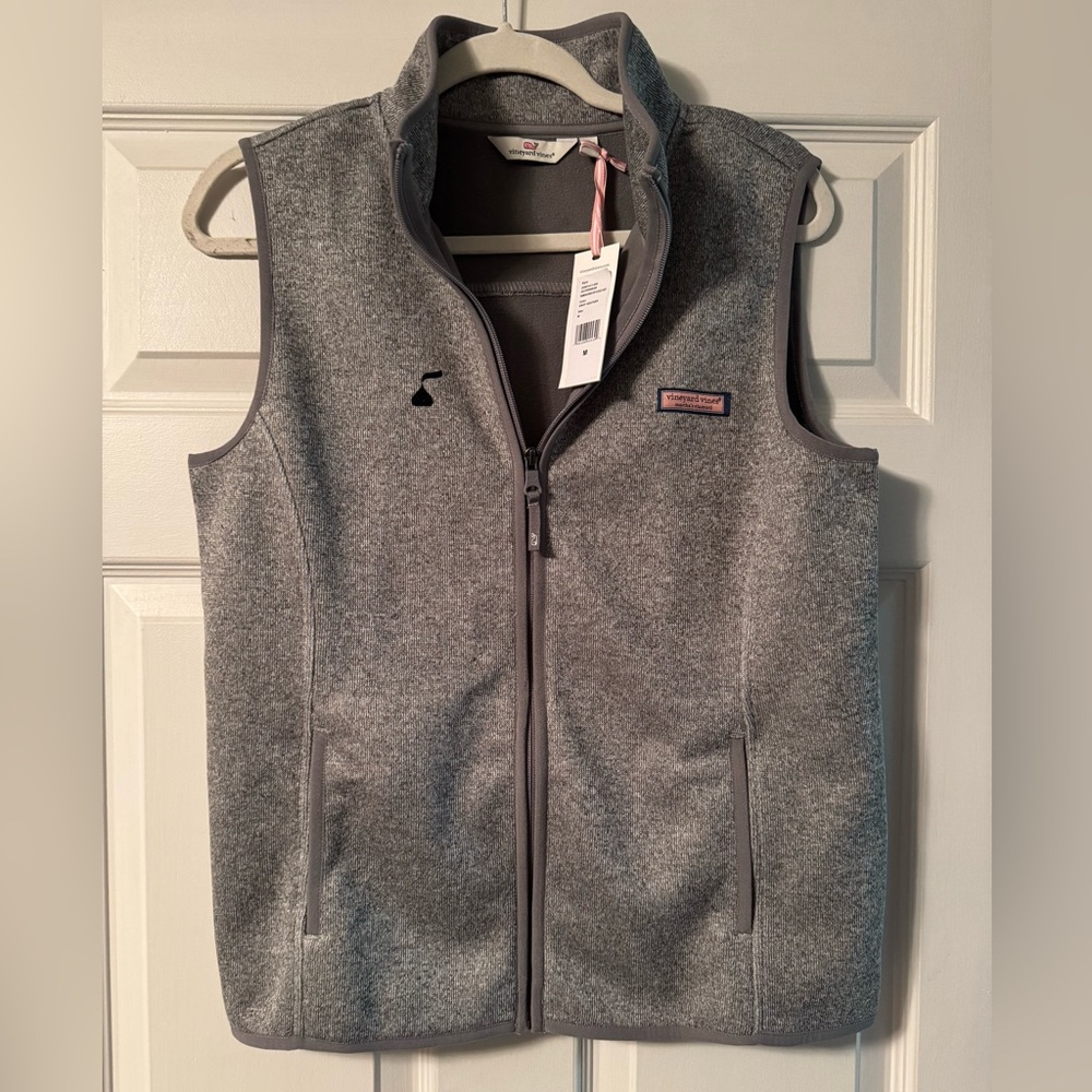 Vineyard Vines Heather Gray Vest